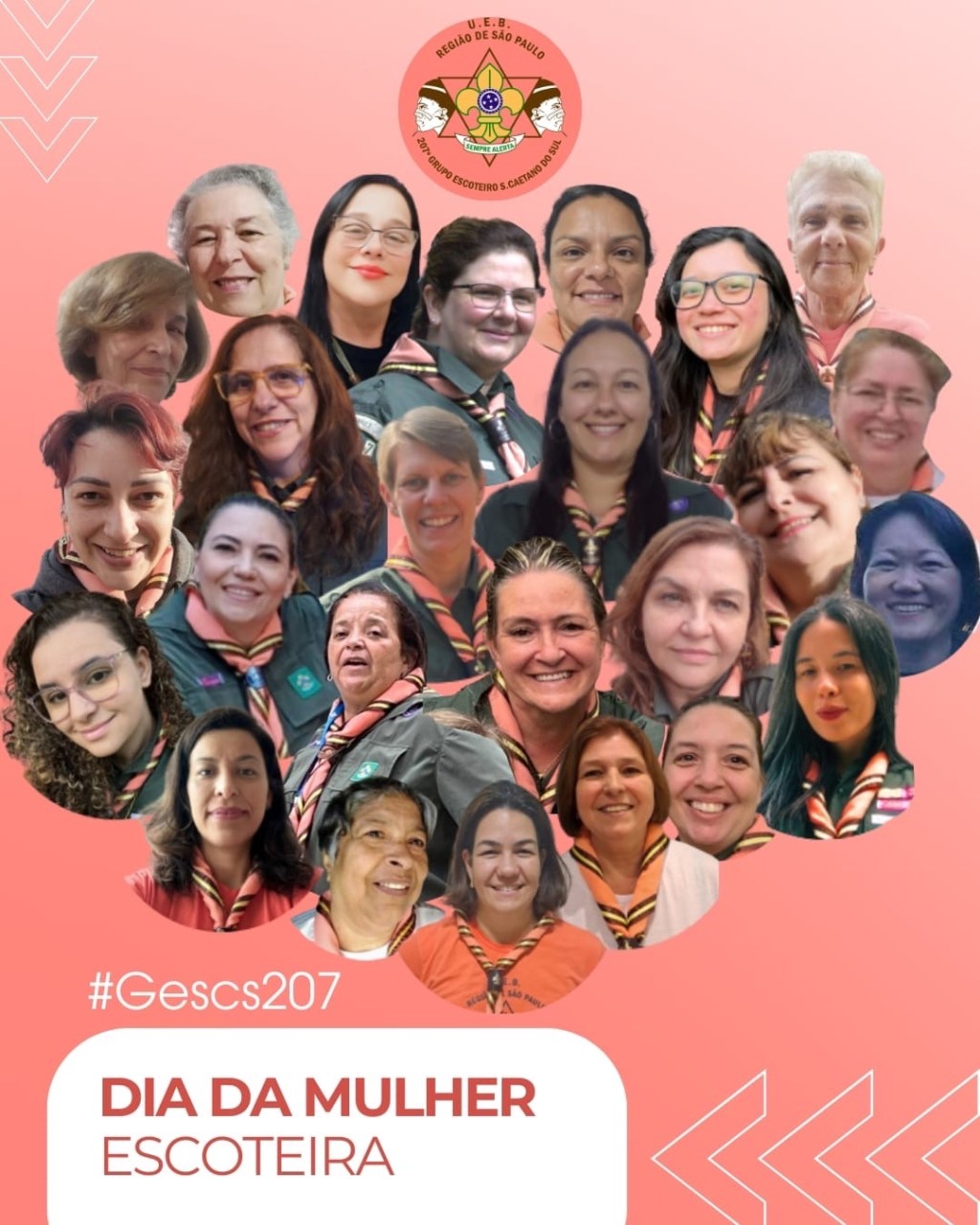 Dia de Mulher&nbsp;Escoteira