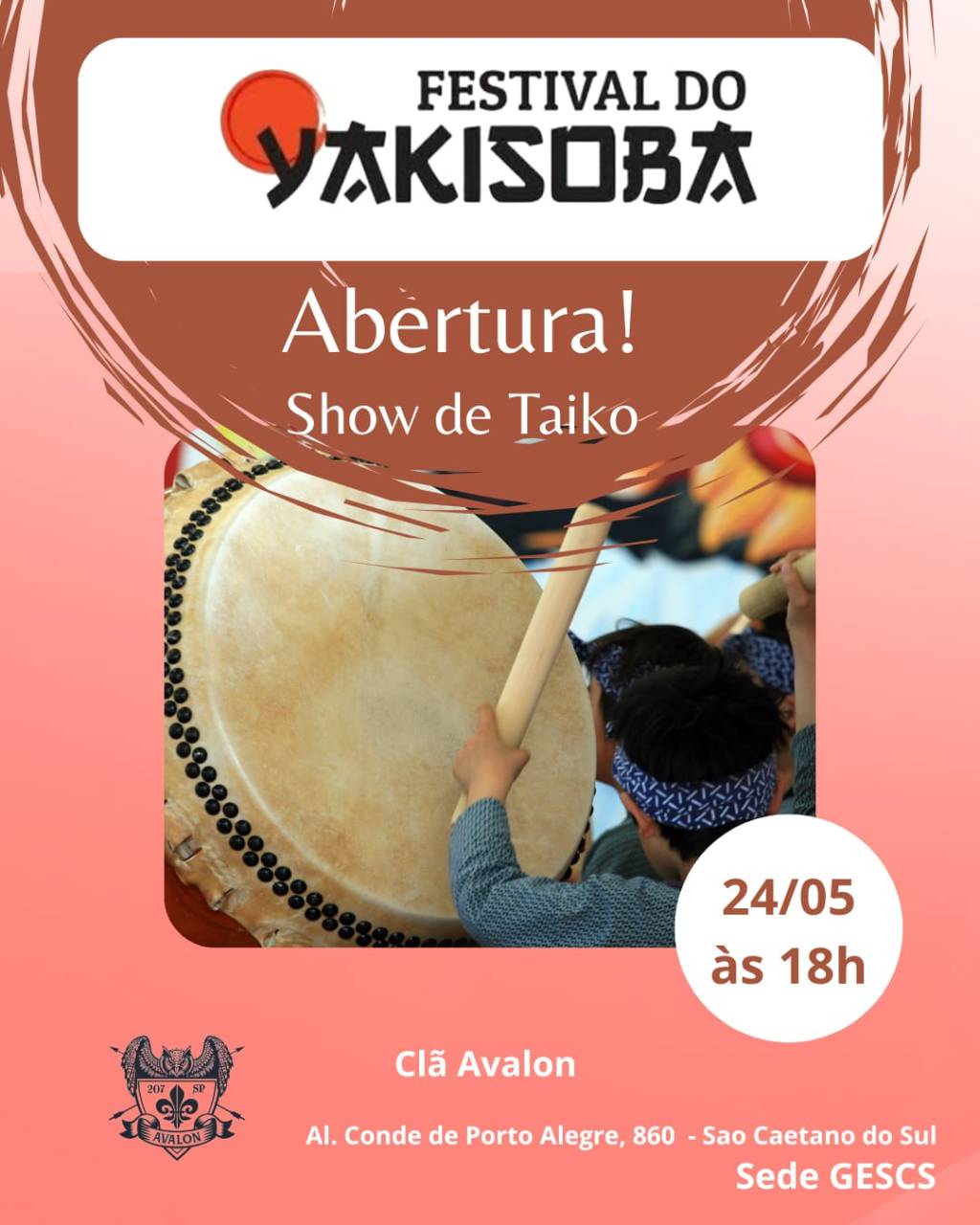 A Festa do Yakisoba do GESCS está chegando