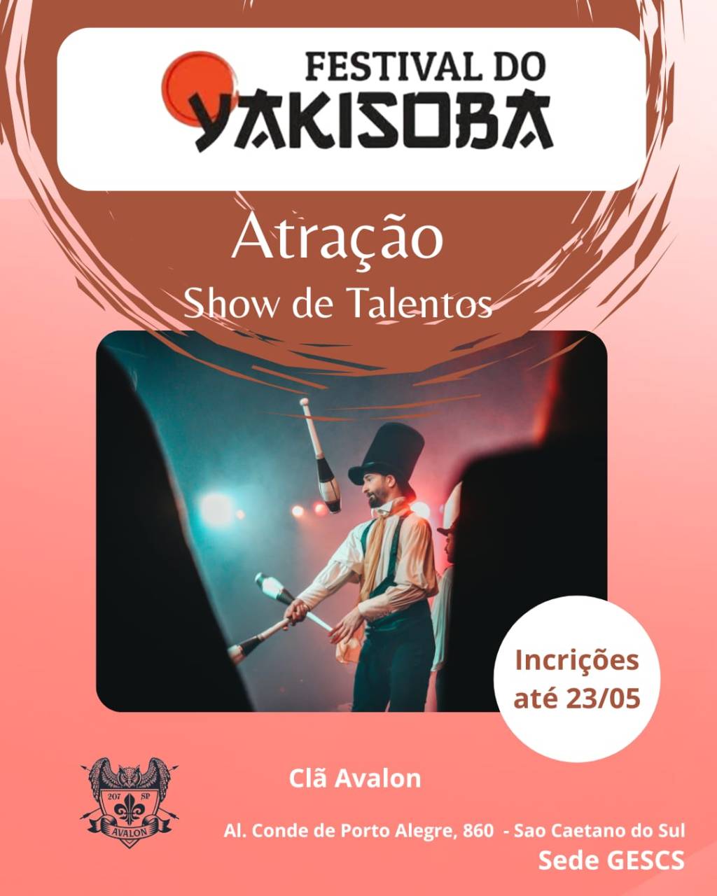 Vem aí o Show de Talentos do GESCS!