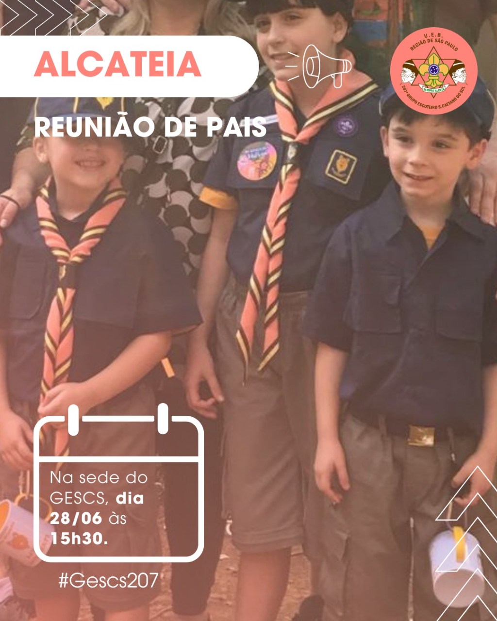 📣 Convite Especial para a Reunião de Pais – Alcateia&nbsp;🐾