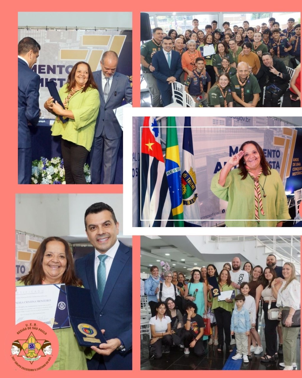 Homenagem à nossa chefe Sandra&nbsp;😍⚜️