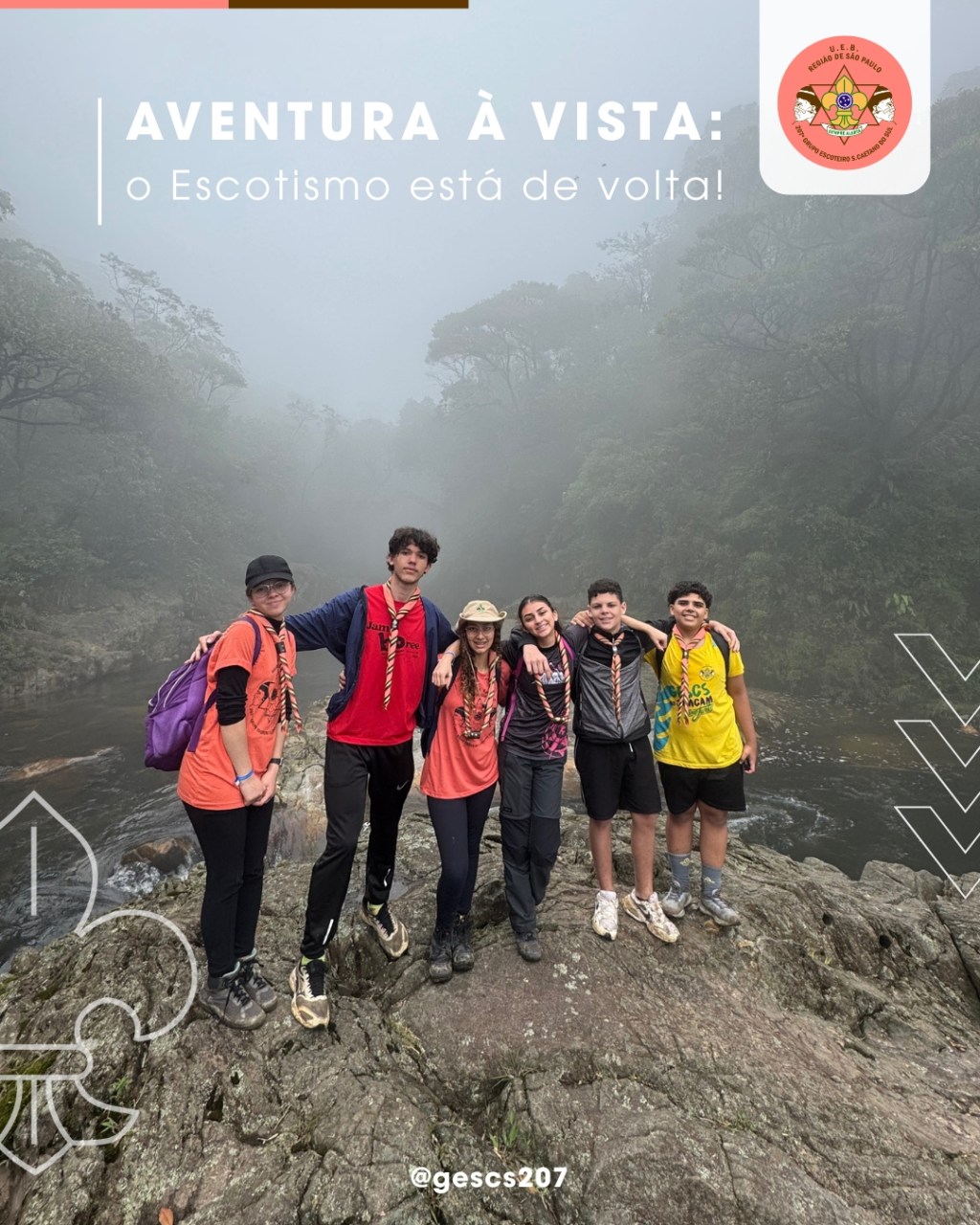 Aventura à vista: o escotismo está de volta!