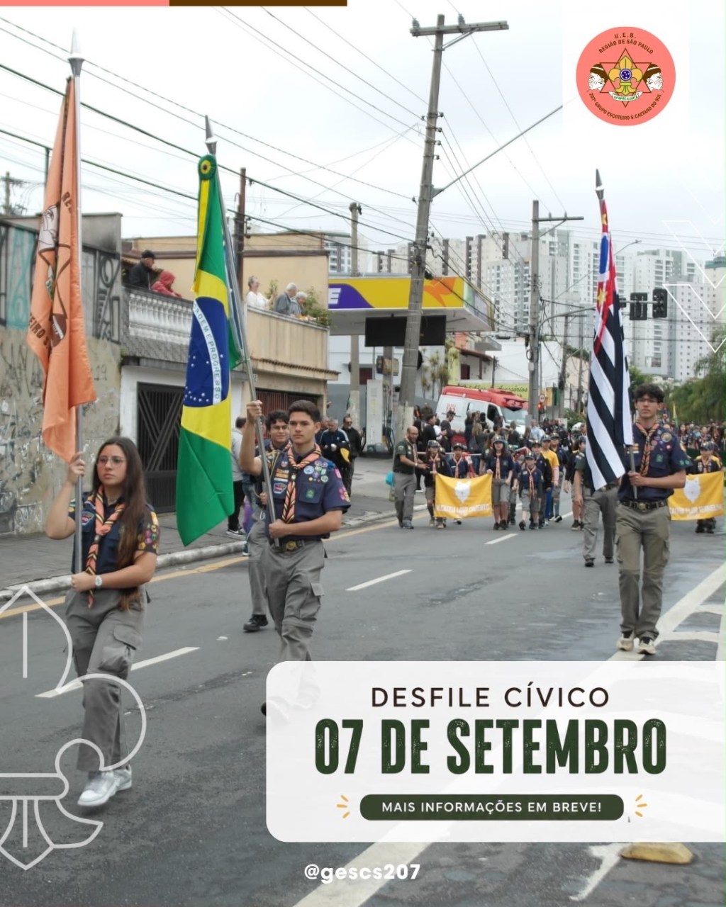 DESFILE CÍVICO – 07 DE&nbsp;SETEMBRO