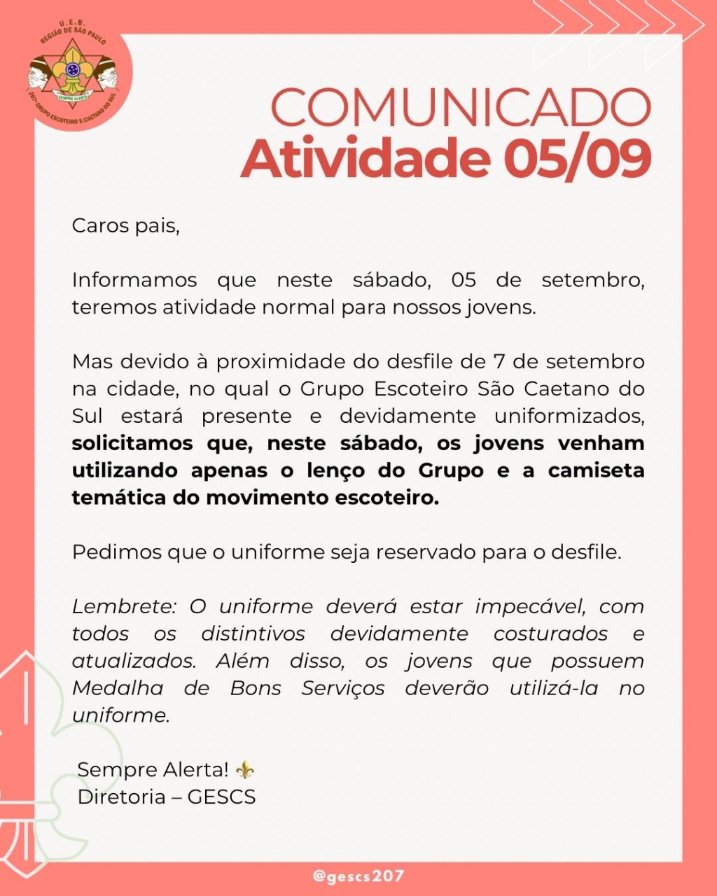 Atividade normal 5/09